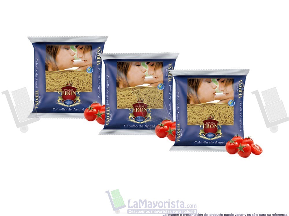 -Al por mayor- Pasta Verona Cabello De Angel X250Gr.