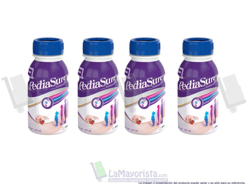 -Al por mayor- Pediasure Fresa Liquido 237Ml.