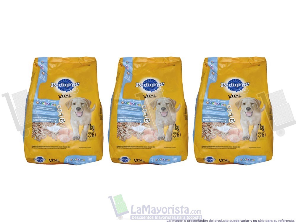 -Al por mayor- Pedigree Cachorro 1.000g