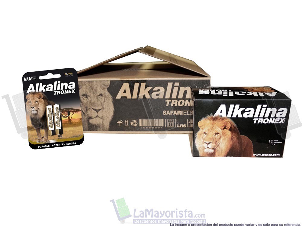 PILA TRONEX ALCALINA AAA DSP X10