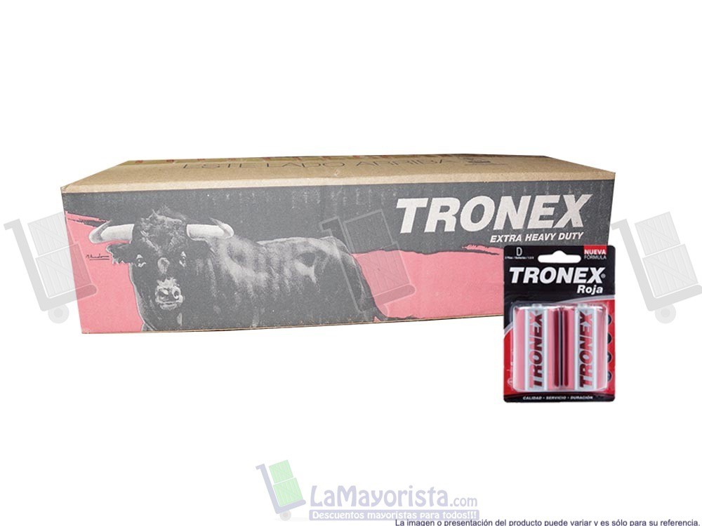 PILA TRONEX GRANDE X12 UNID