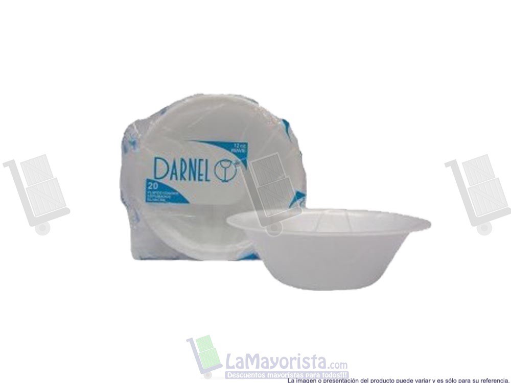 PLATO DARNEL 12 ONZ HONDO X 20 UNIDADES