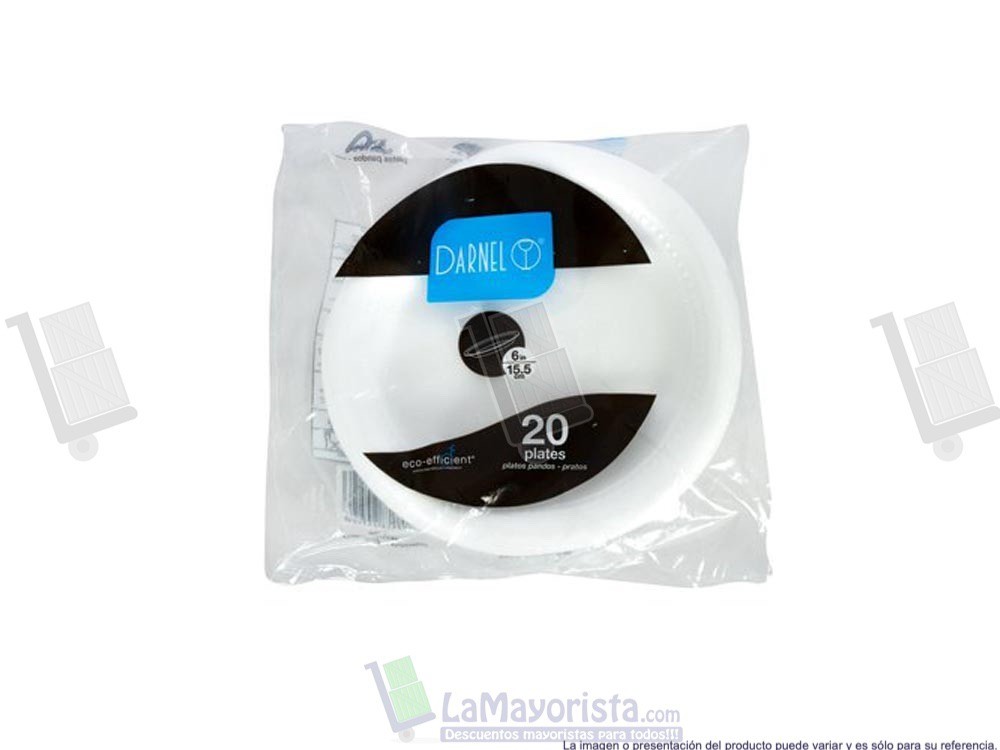 PLATO DARNEL 15.5 PANDO X 20 UNIDADES