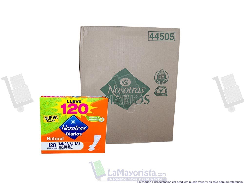 -Al por mayor- Protector Nosotras Tanga x120 unidades