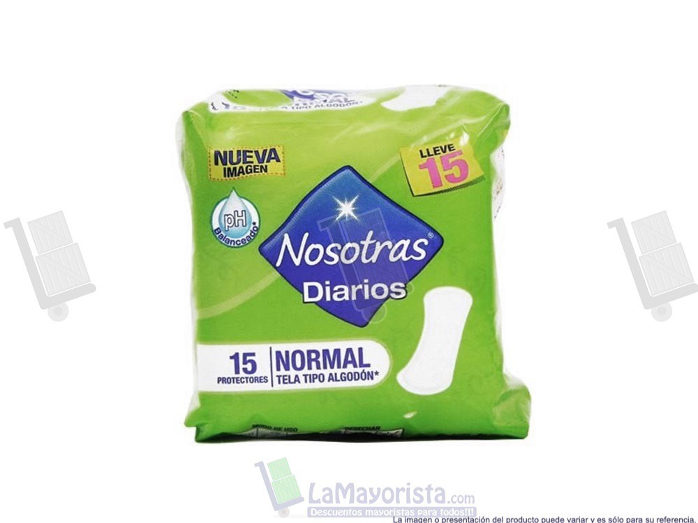 PROTECTOR DIARIO NOSOTRAS X 15