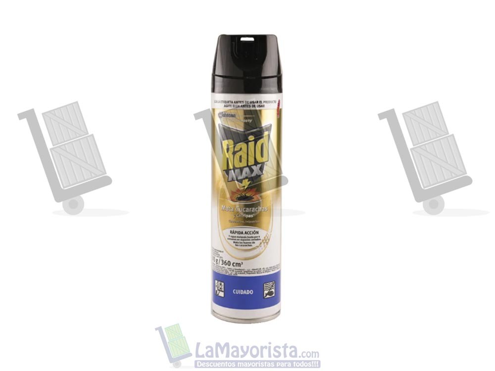 INSECTICIDA RAID MAX  X400ml.