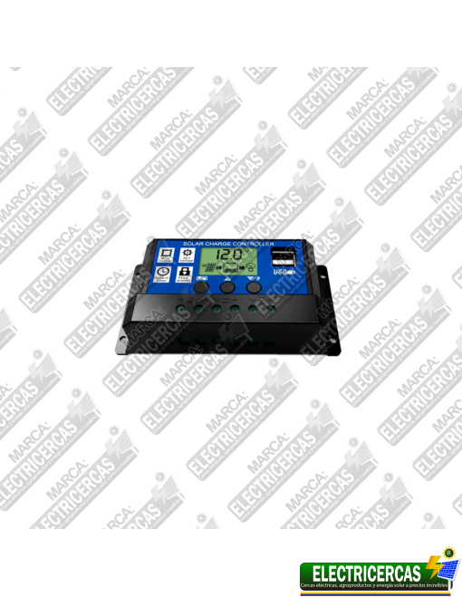 Regulador / Controlador Solar PWM 30 Amp 12/24 Volt