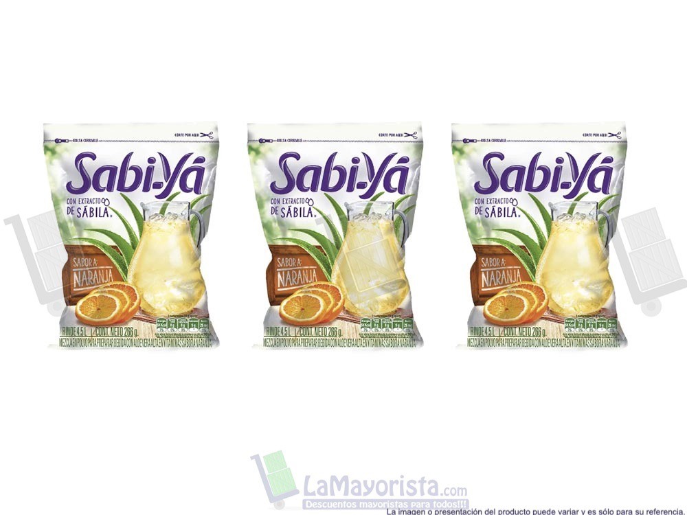 -Al por mayor- Sabi-Ya 4.5L Naranja X 266G