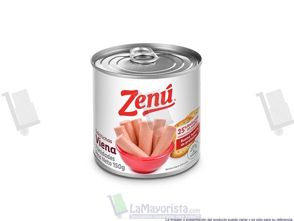 SALCHICHA ZENU ROJA CJA X48