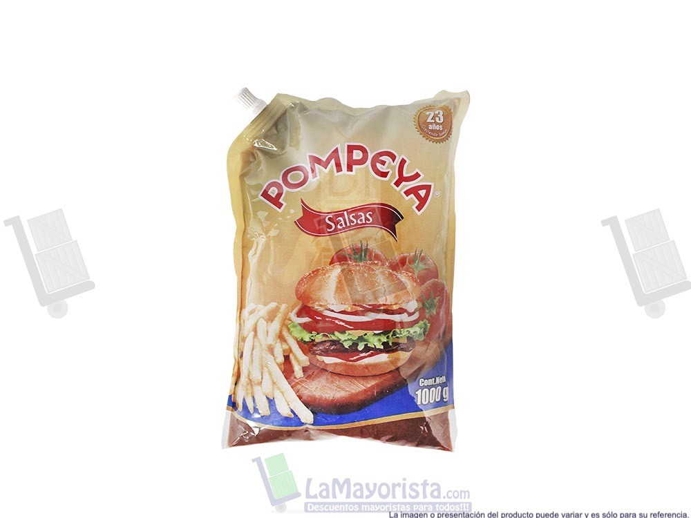 SALSA BBQ POMPEYA  X1.000gr.