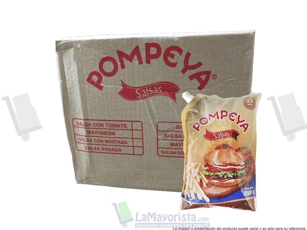 SALSA BBQ POMPEYA  X1.000gr.