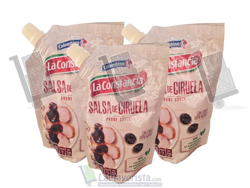 SALSA DE CIRUELA LA CONSTANCIA