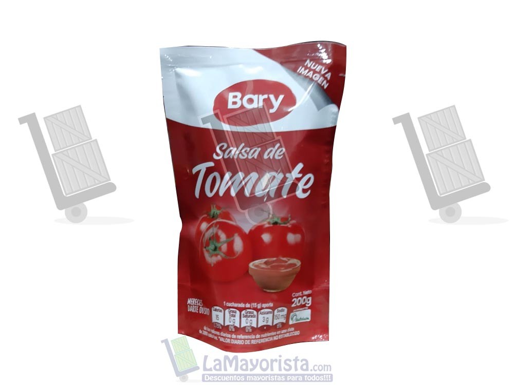 SALSA DE TOMATE BARY  X200gr.