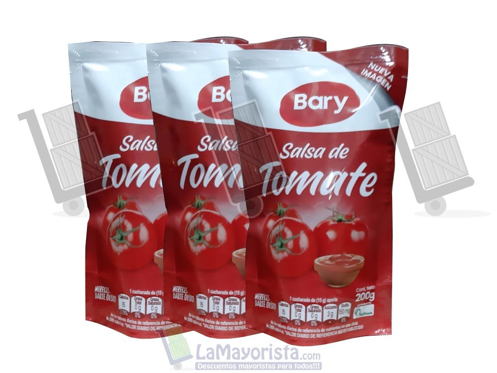 SALSA DE TOMATE BARY  X200gr.