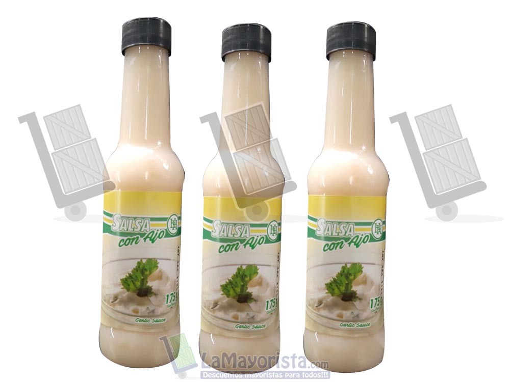 -Al por mayor- Salsa Hh De Ajo X175Gr.