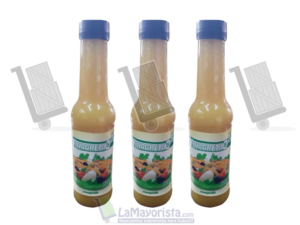 -Al por mayor- Salsa Hh Vinagreta X175Gr.