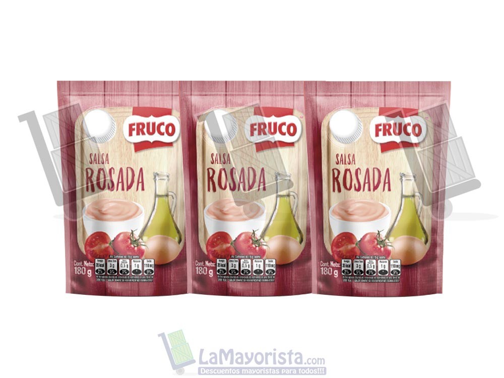 SALSA ROSADA FRUCO X 180gr.