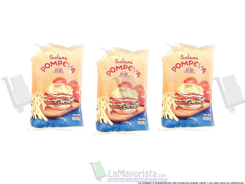 SALSA ROSADA POMPEYA X 1.000gr.