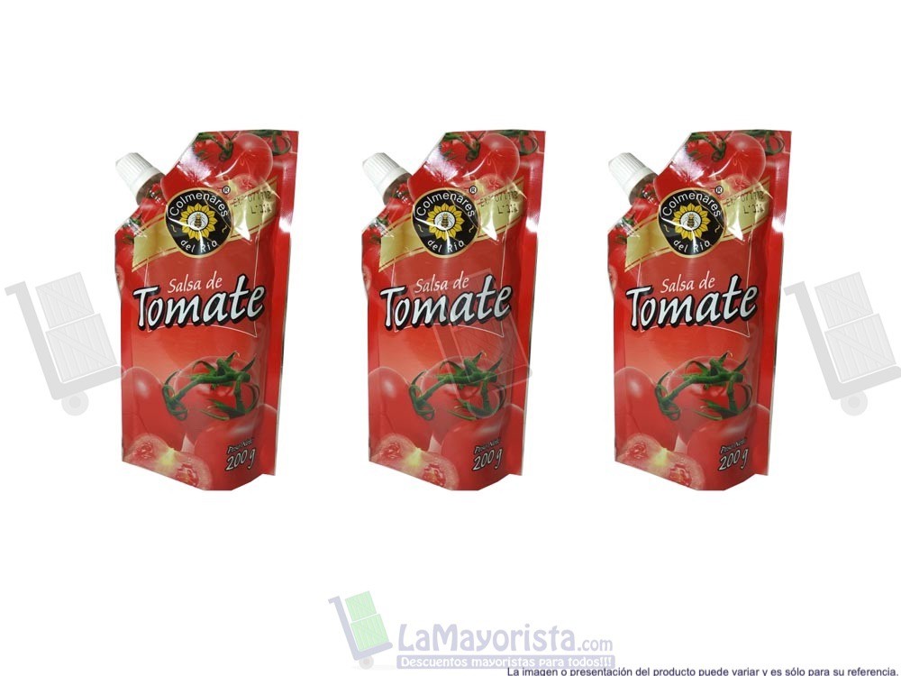 -Al por mayor- Salsa De Tomate Colmenares x 200Gr.