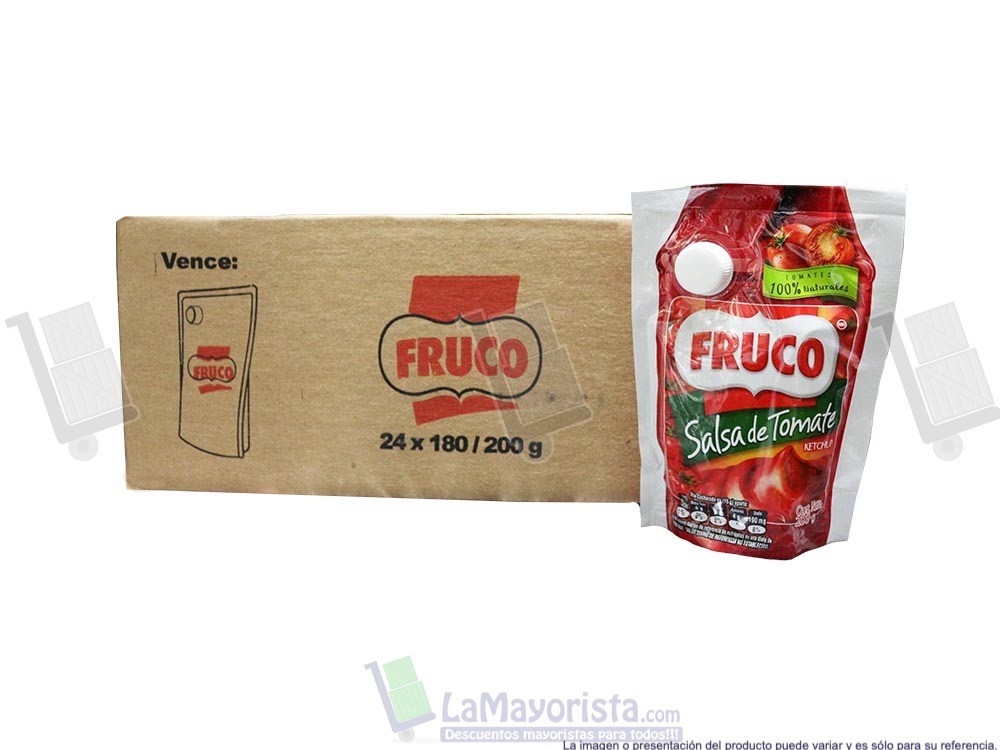 -Al por mayor- Salsa De Tomate Fruco X 200Gr.