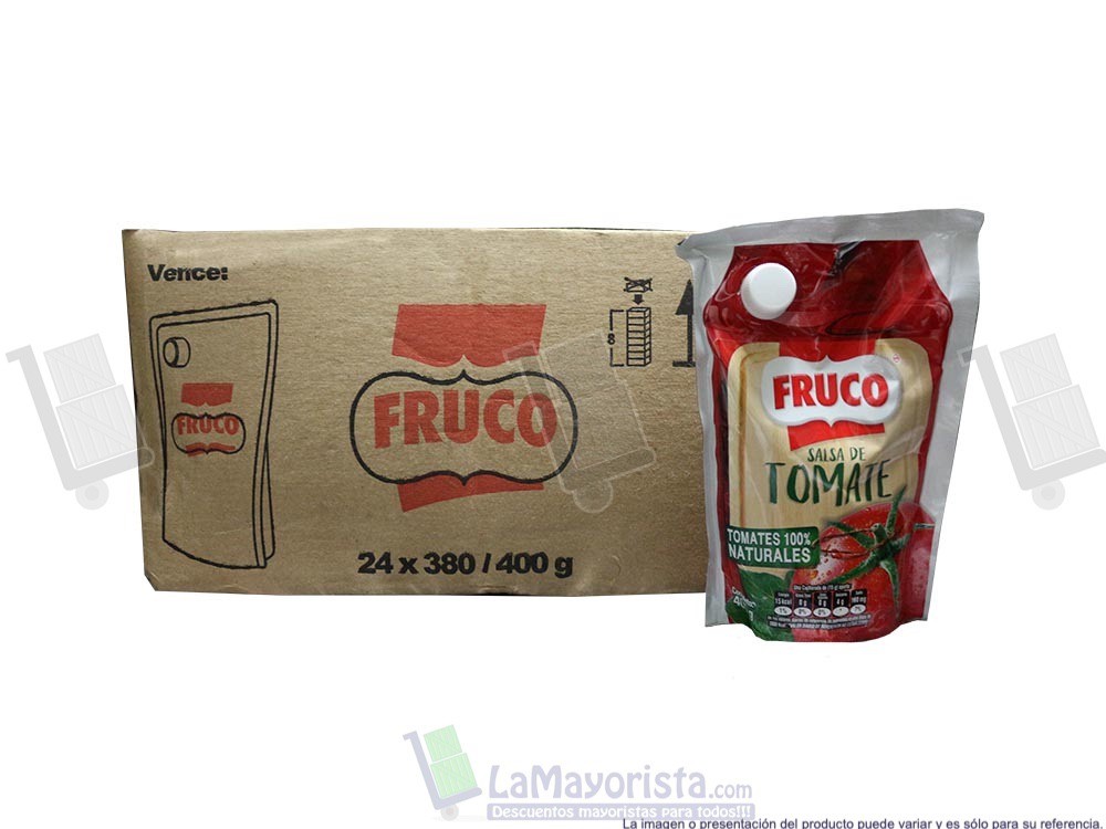 SALSA DE TOMATE FRUCO  X 400gr.