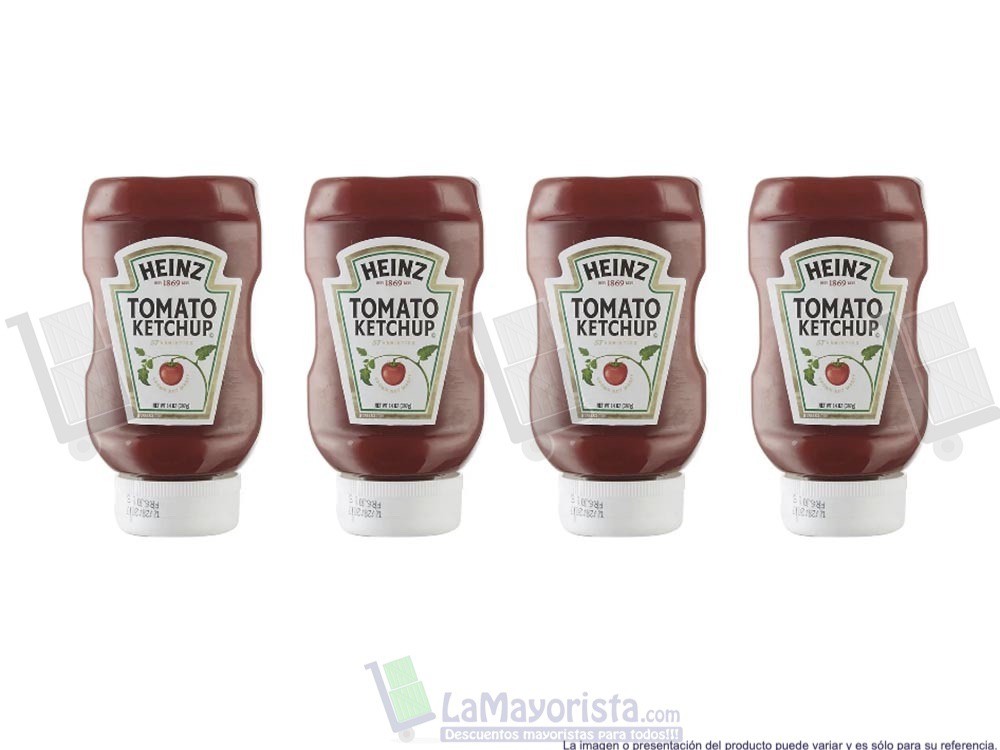 -Al por mayor- Salsa De Tomate Heinz  X 397Gr.