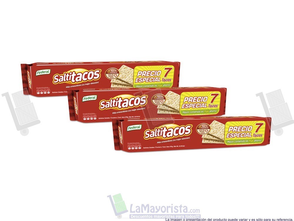 -Al por mayor- Saltitacos 7 Tacos X 595G