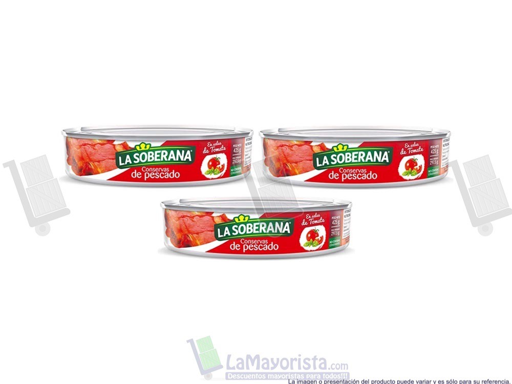 SARDINA SOBERANA OVALADA TOMATE