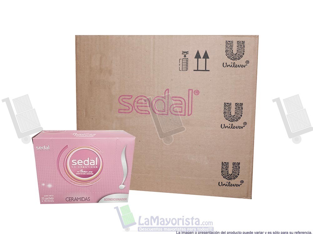 -Al por mayor- Acondicionador Sedal Ceramidas X20 unidades