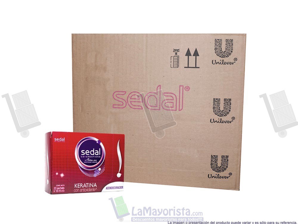 -Al por mayor- Acondicionador Sedal Keratina X20 unidades