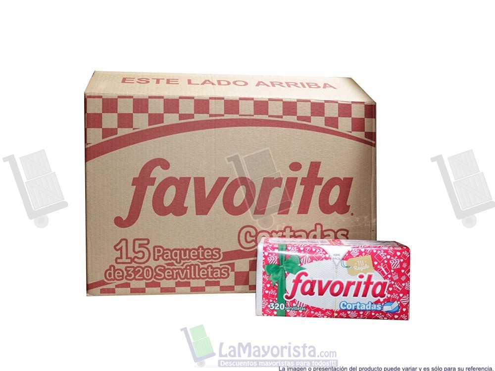 -Al por mayor- Servilleta Favorita X320