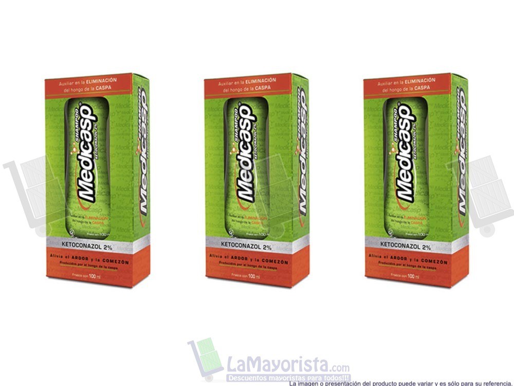 -Al por mayor- Shampoo Medicasp 100Ml