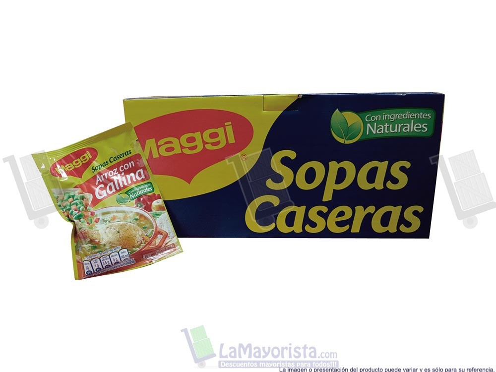 -Al por mayor- Sopa Maggi Con Arroz * 70G