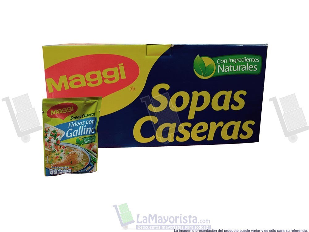 -Al por mayor- Sopa Maggi Con Fideo *65G