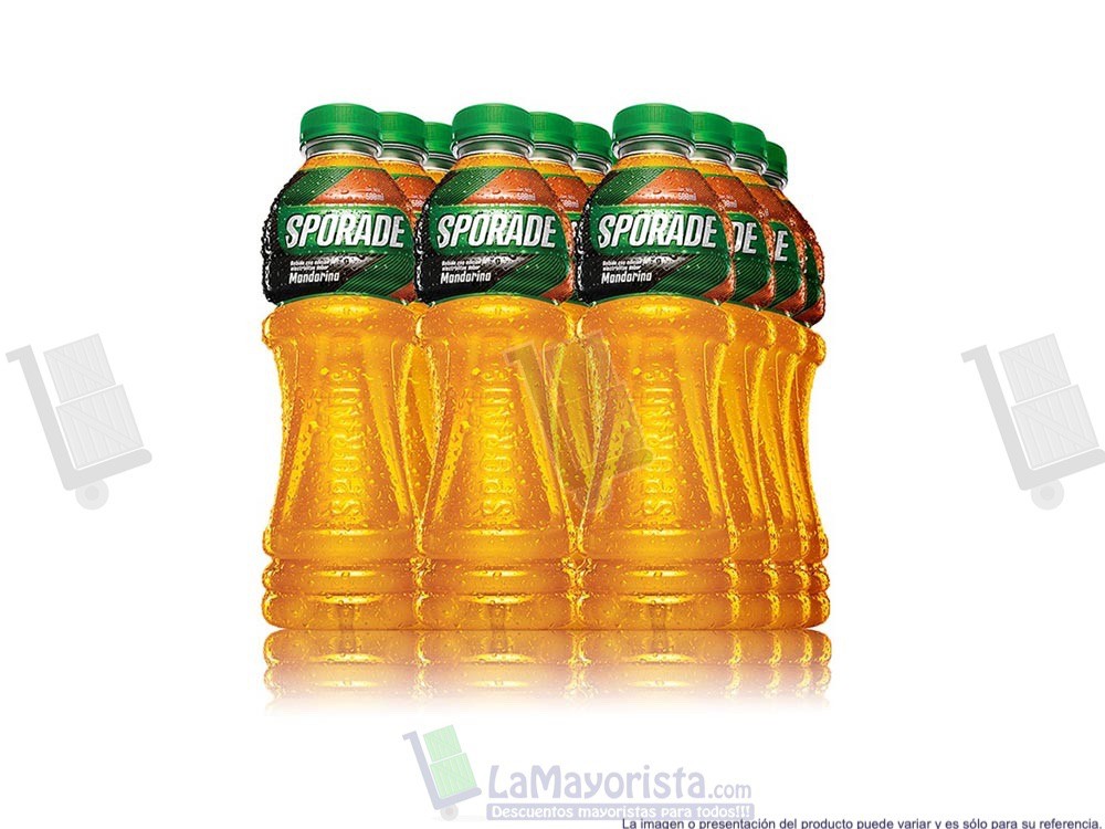 -Al por mayor- Sporade Mandarina *500ML