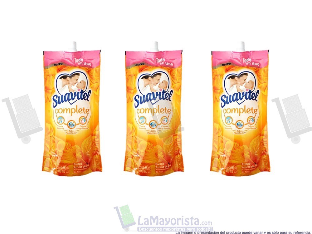 -Al por mayor- Suavitel Complete Fresco X400Ml.