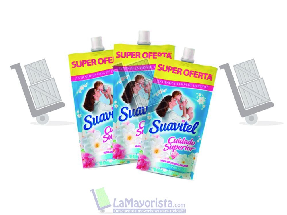 -Al por mayor- Suavitel Doypack X430Ml.