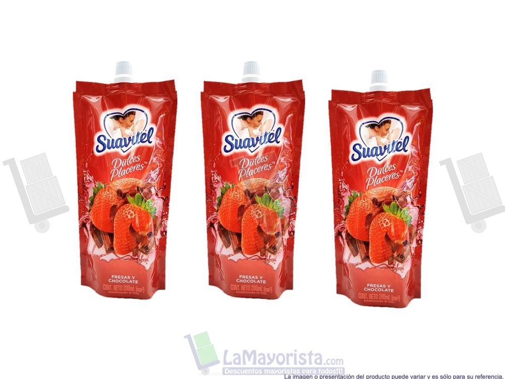 -Al por mayor- Suavitel Dulces Placeres X200Ml.