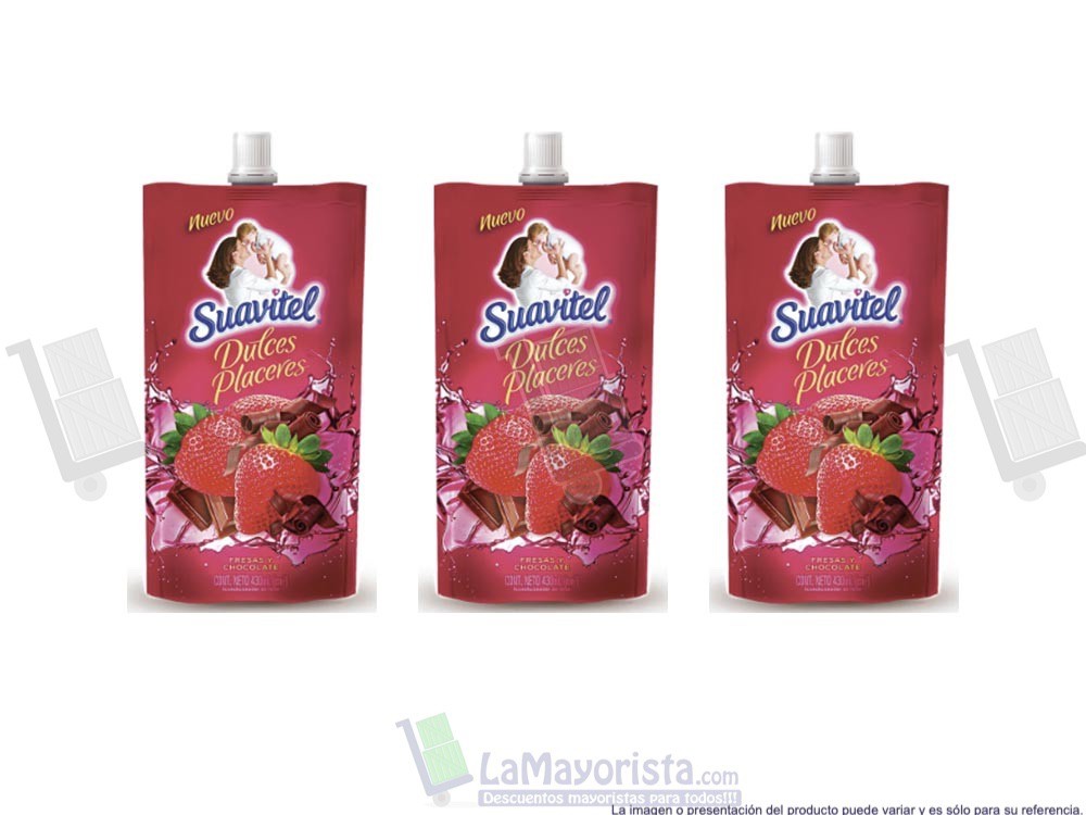 -Al por mayor- Suavitel Dulces Placeres X430Ml.
