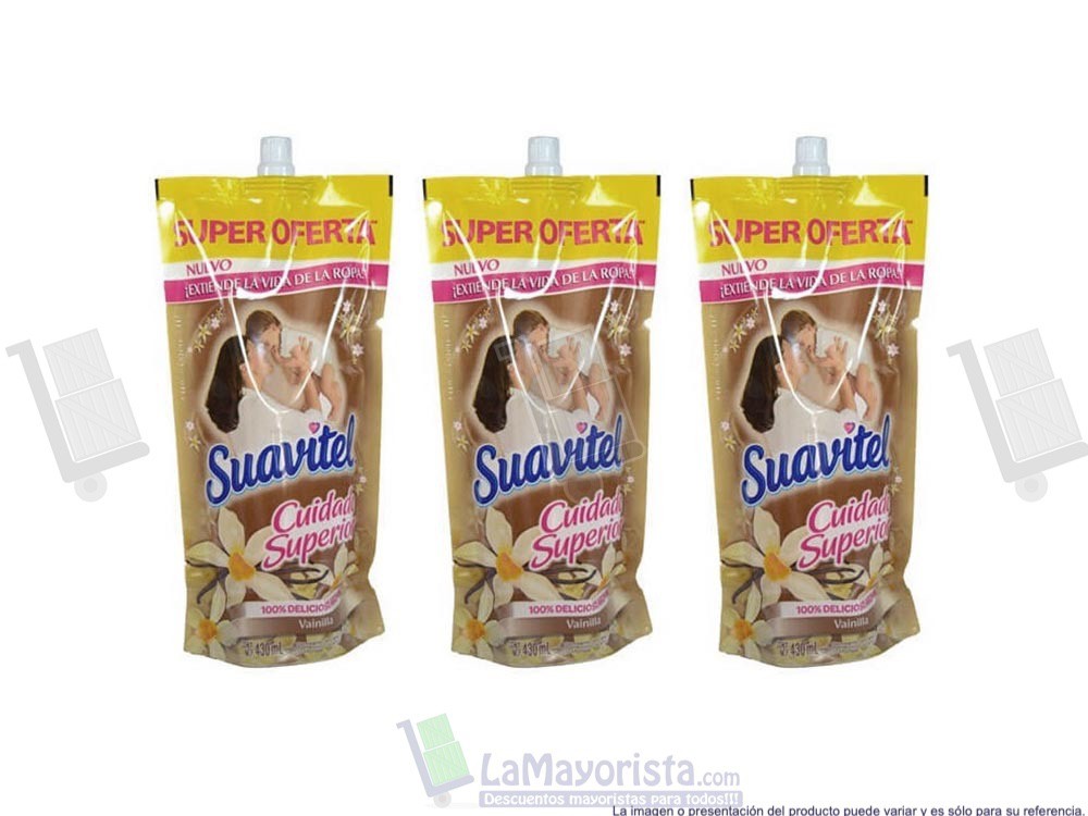 -Al por mayor- Suavitel Vainilla X 430Ml.
