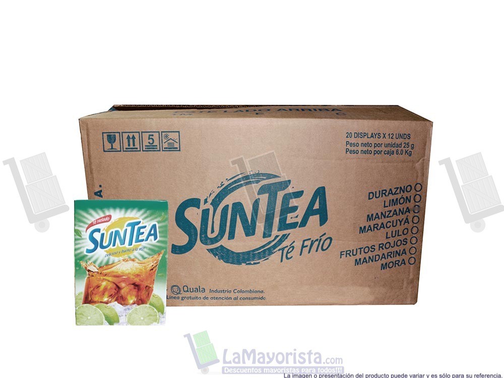 -Al por mayor- Suntea Limon 1.5L x 12und