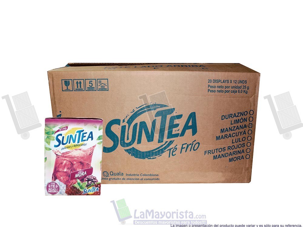-Al por mayor- Suntea Mora 1.5L x 12und