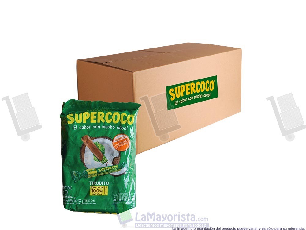 -Al por mayor- Supercoco Masticable X50unidades *400G