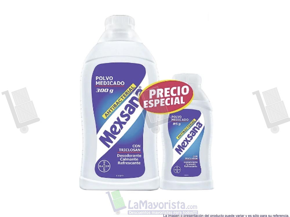 -Al por mayor- Talco Mexsana X300+85Gr.