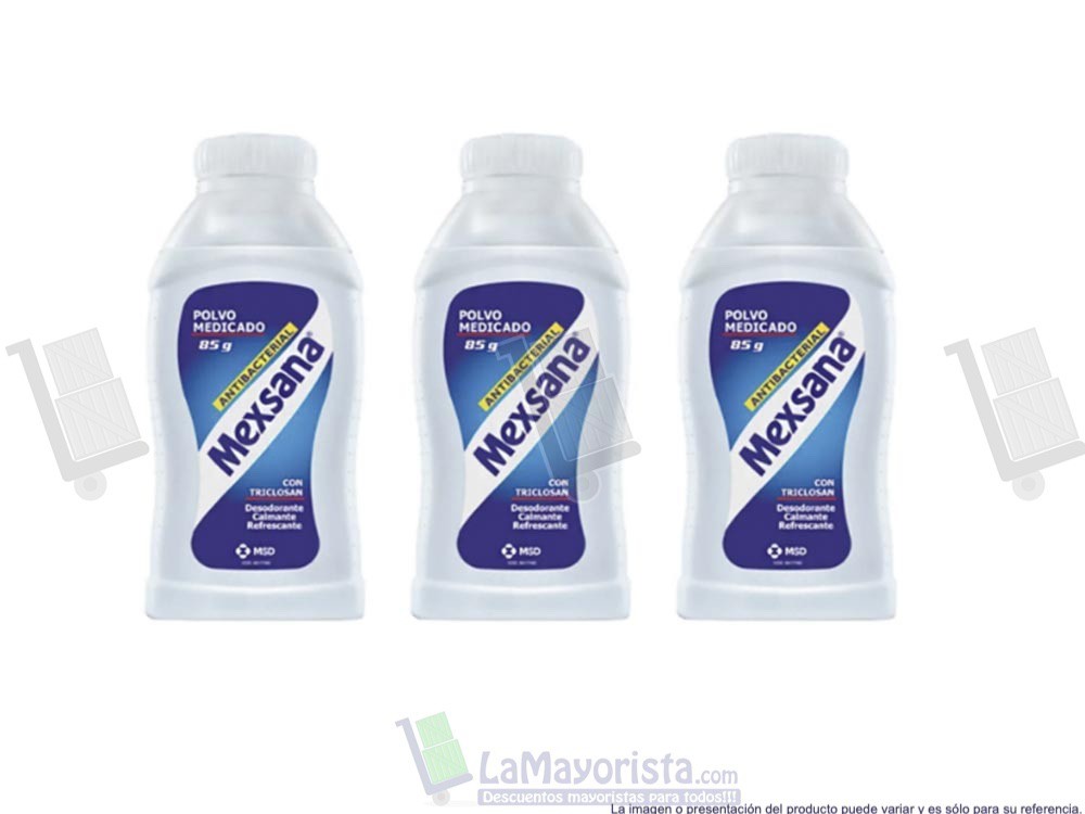 -Al por mayor- Talco Mexsana X 85Gr.