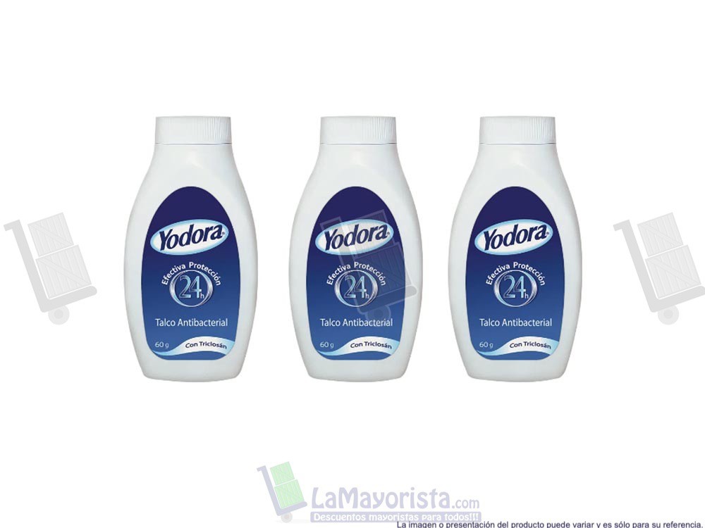 -Al por mayor- Talco Yodora 60G