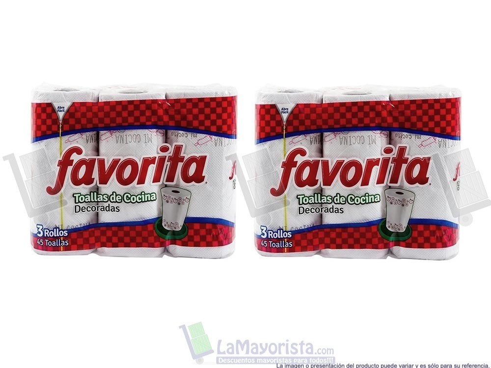 -Al por mayor- Toalla Favorita x3