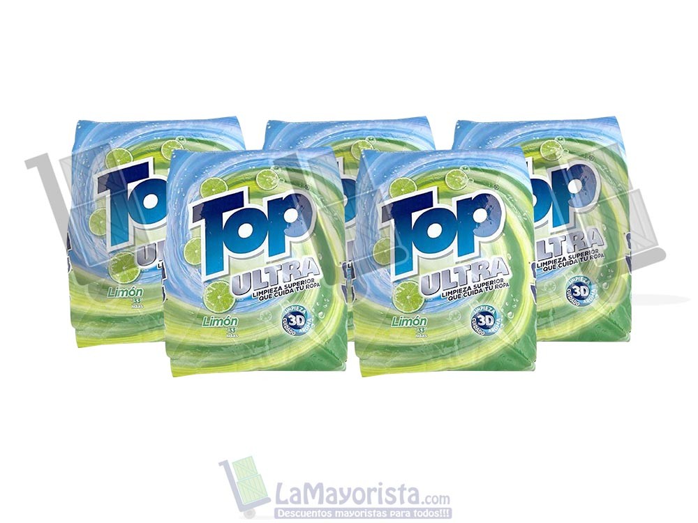 -Al por mayor- Detergente Top Ultra Lim. X 500Gr.
