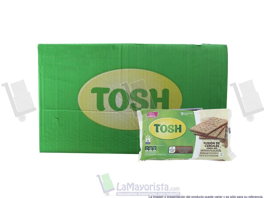 -Al por mayor- Tosh Fusion De Cereales x256.5 gr