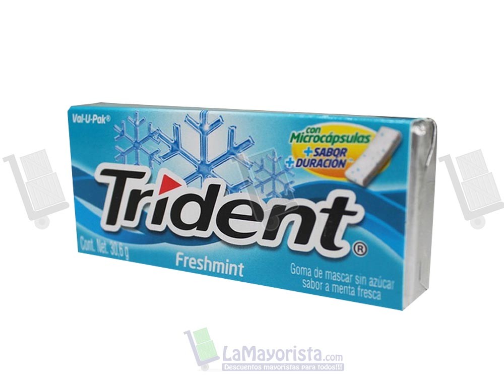 -Al por mayor- Trident Americano Freshmint X12 Unidades